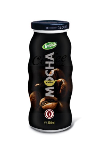 Trobico Mocha coffee glass bottle 300ml